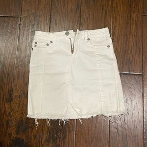 Adriano goldschmied, off white, mid length skirt, kids youth large